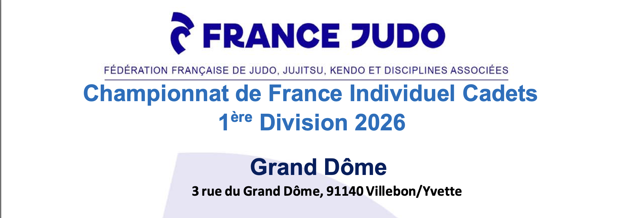 Reels highlights athlète - Championnat de France individuel Cadets