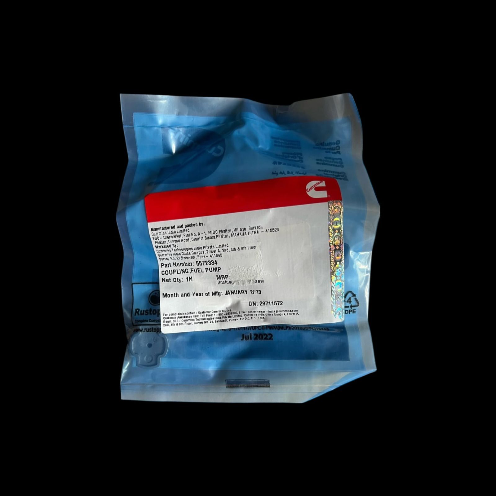 Fuel Pump Coupling Kit