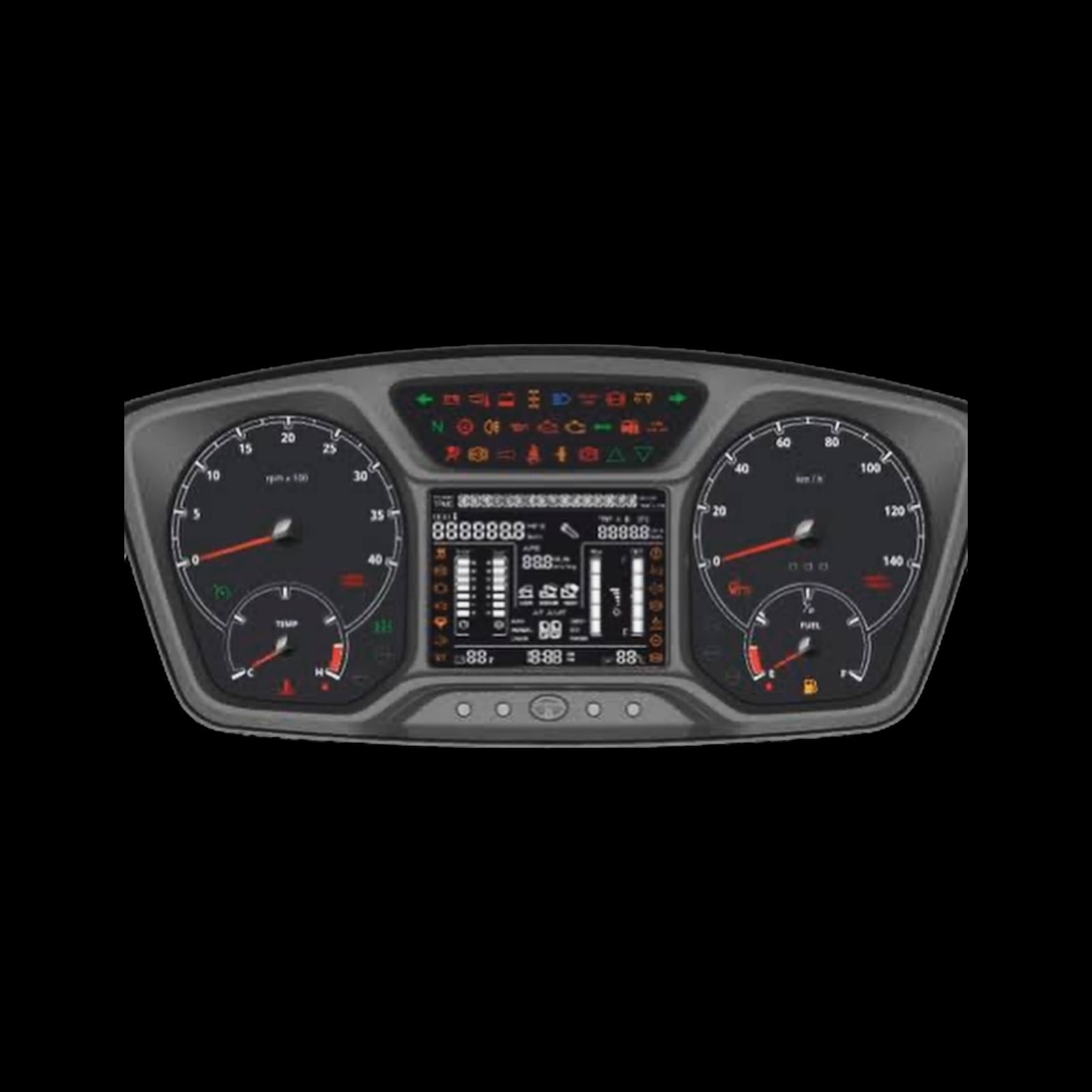 Automotive Dashboard Instrument Cluster