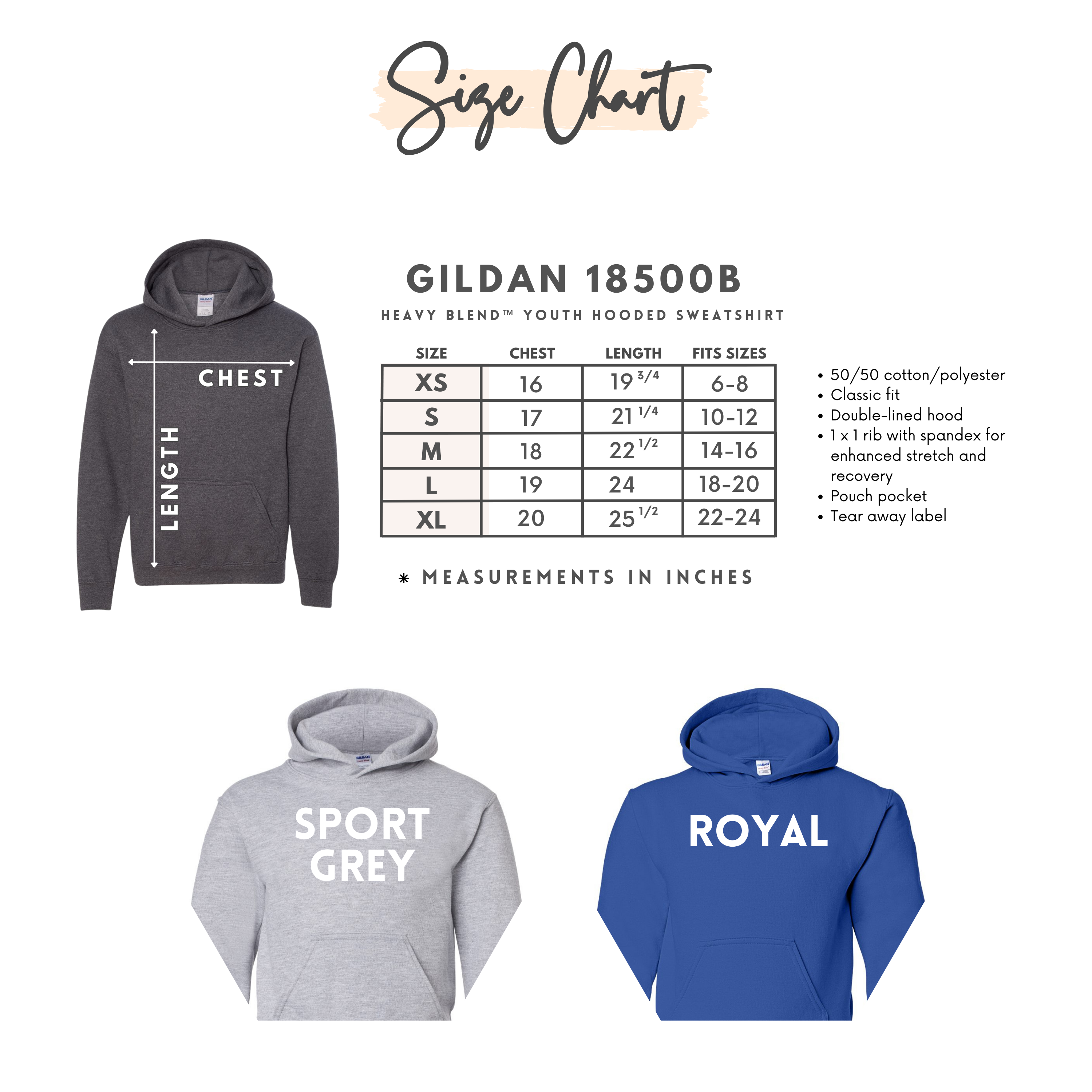 RW-Youth Hooded Sweatshirt