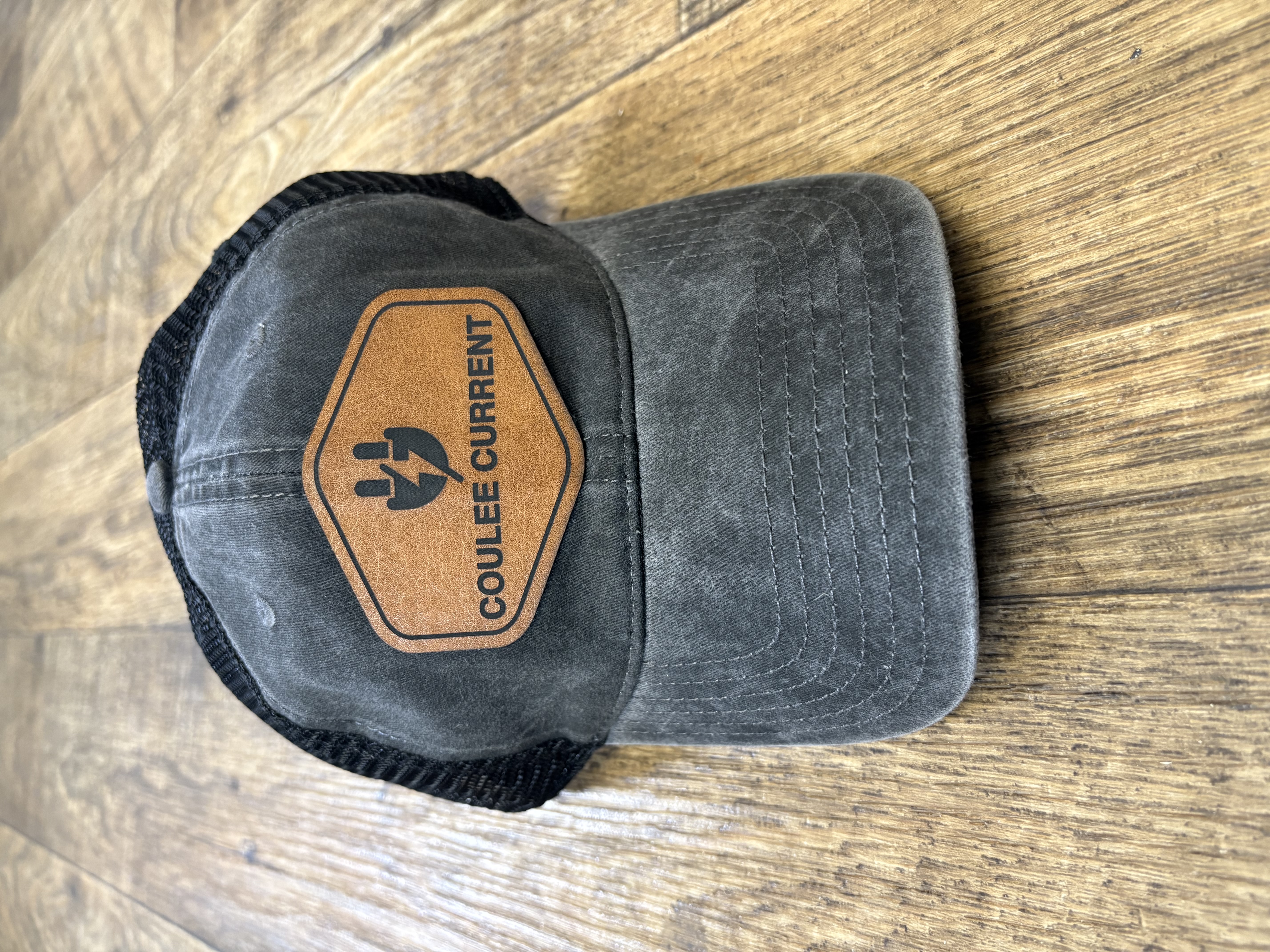 Coulee Current Leather Patch Hat