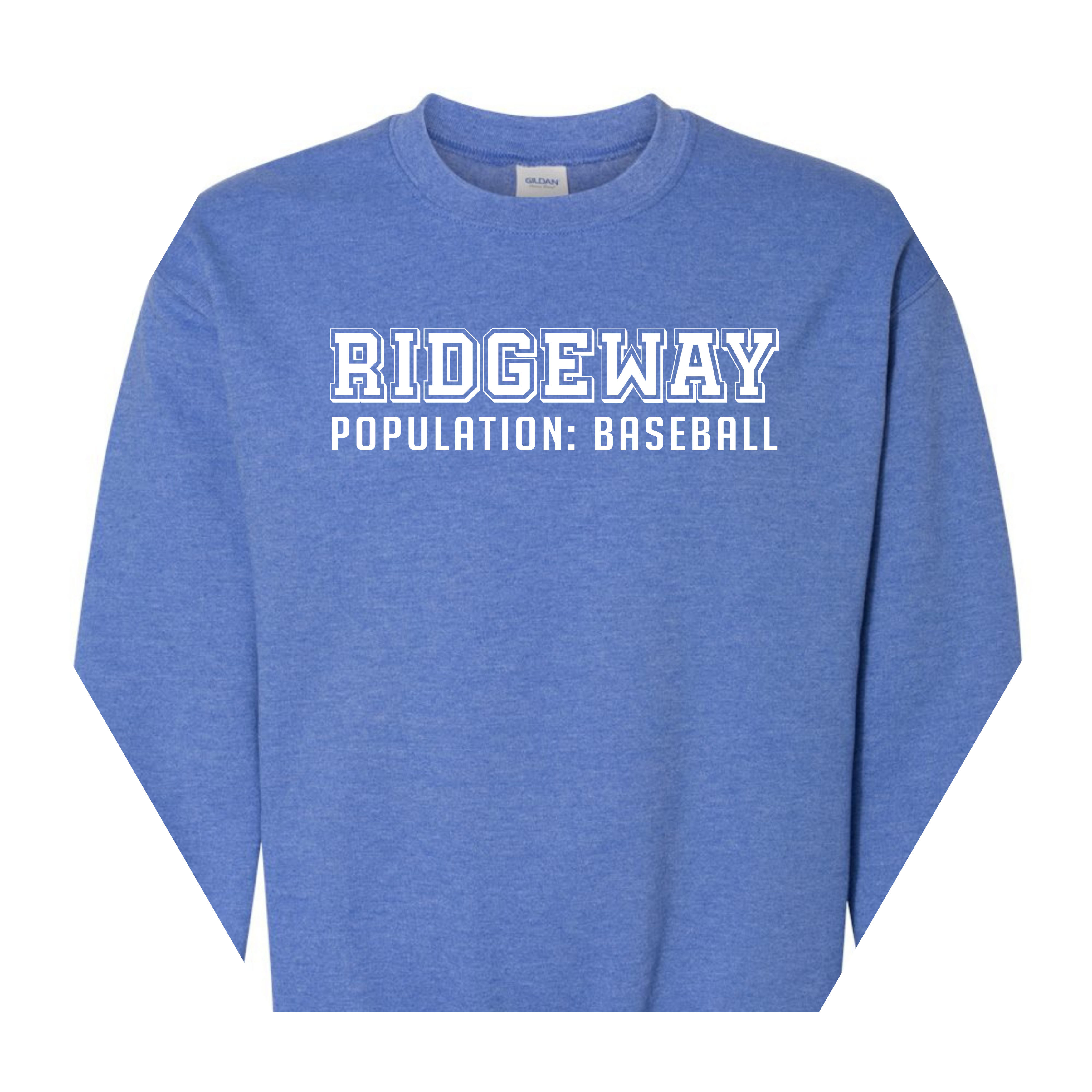 Population: Baseball Sweatshirt