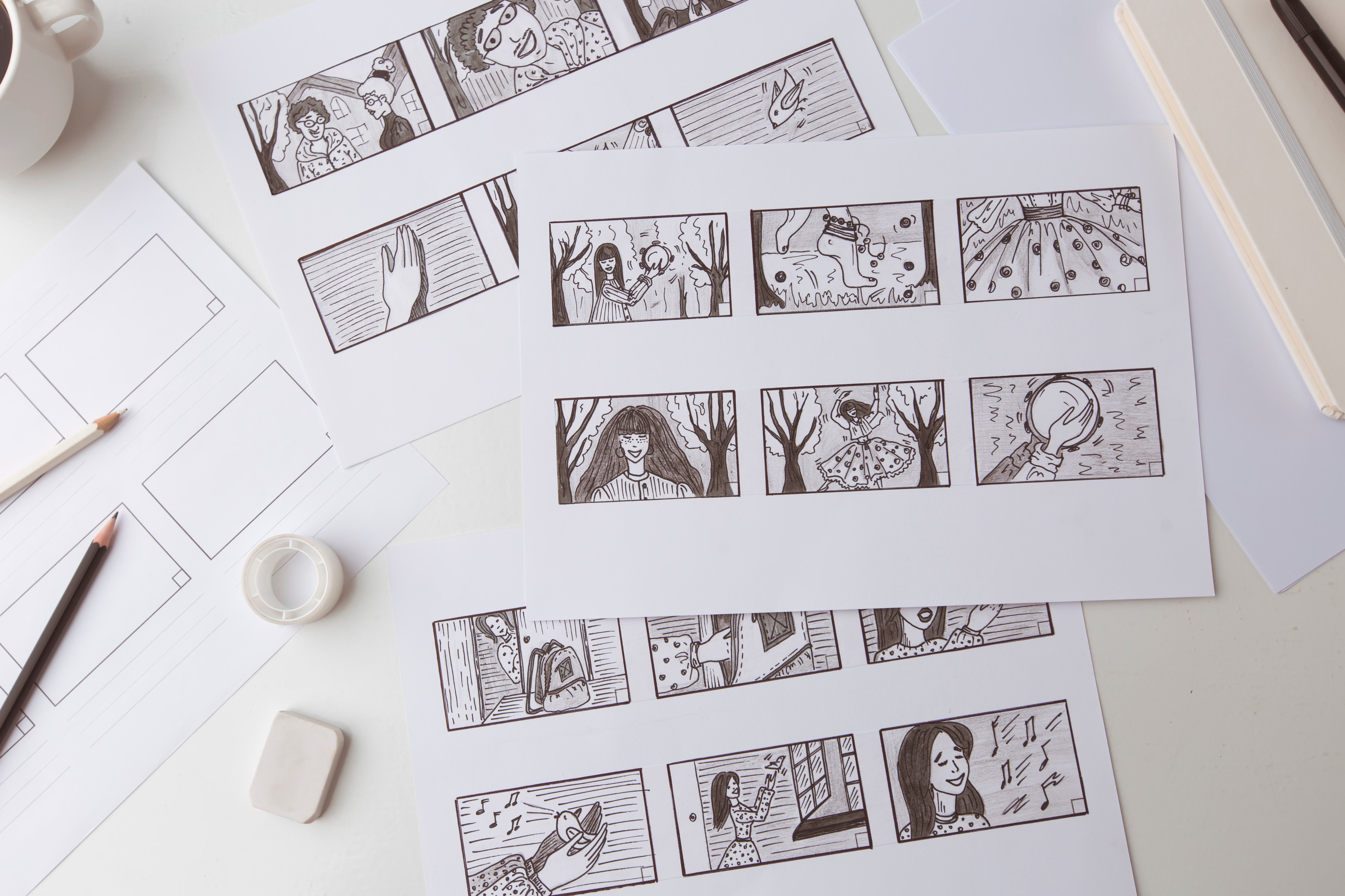 Story Boarding - Writing Skills 101 (4 classes)