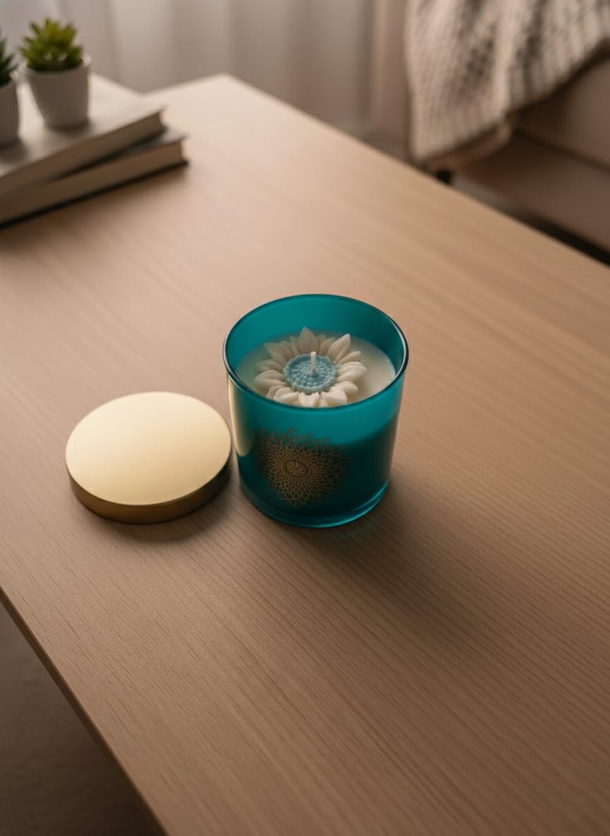 Floral Scented Candle