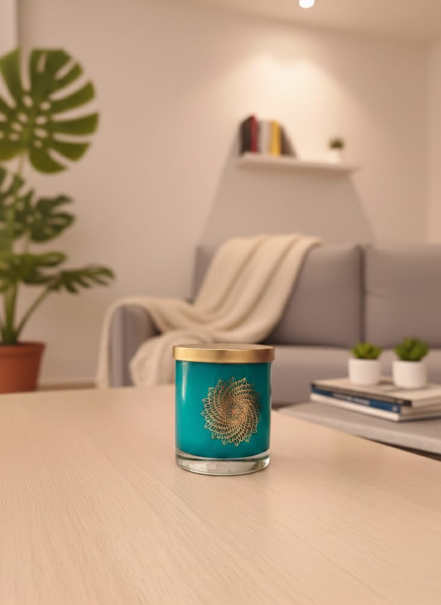 Floral Scented Candle