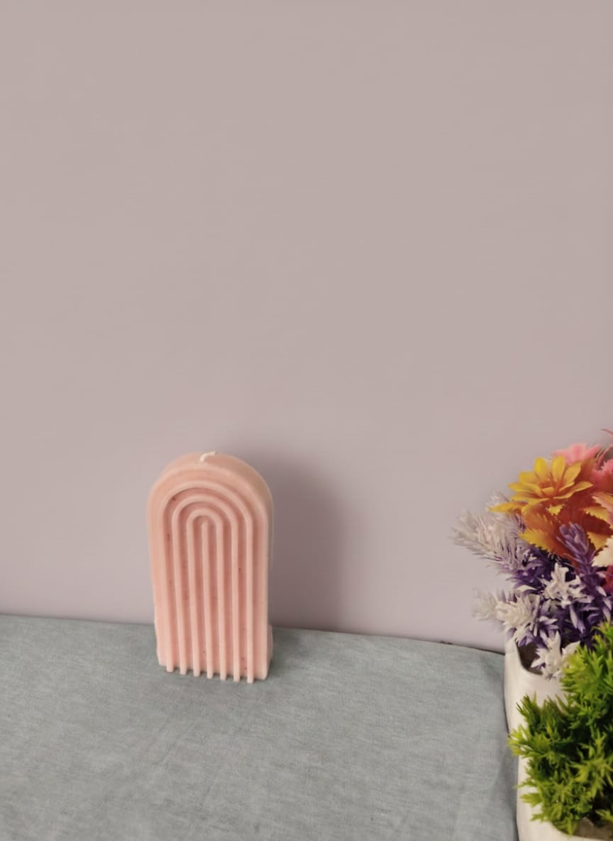 Modern Rainbow Candle