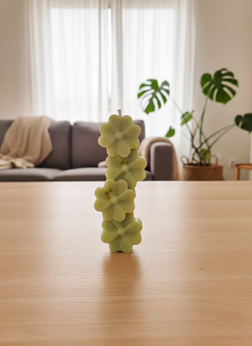 Floral Sculpture Candle