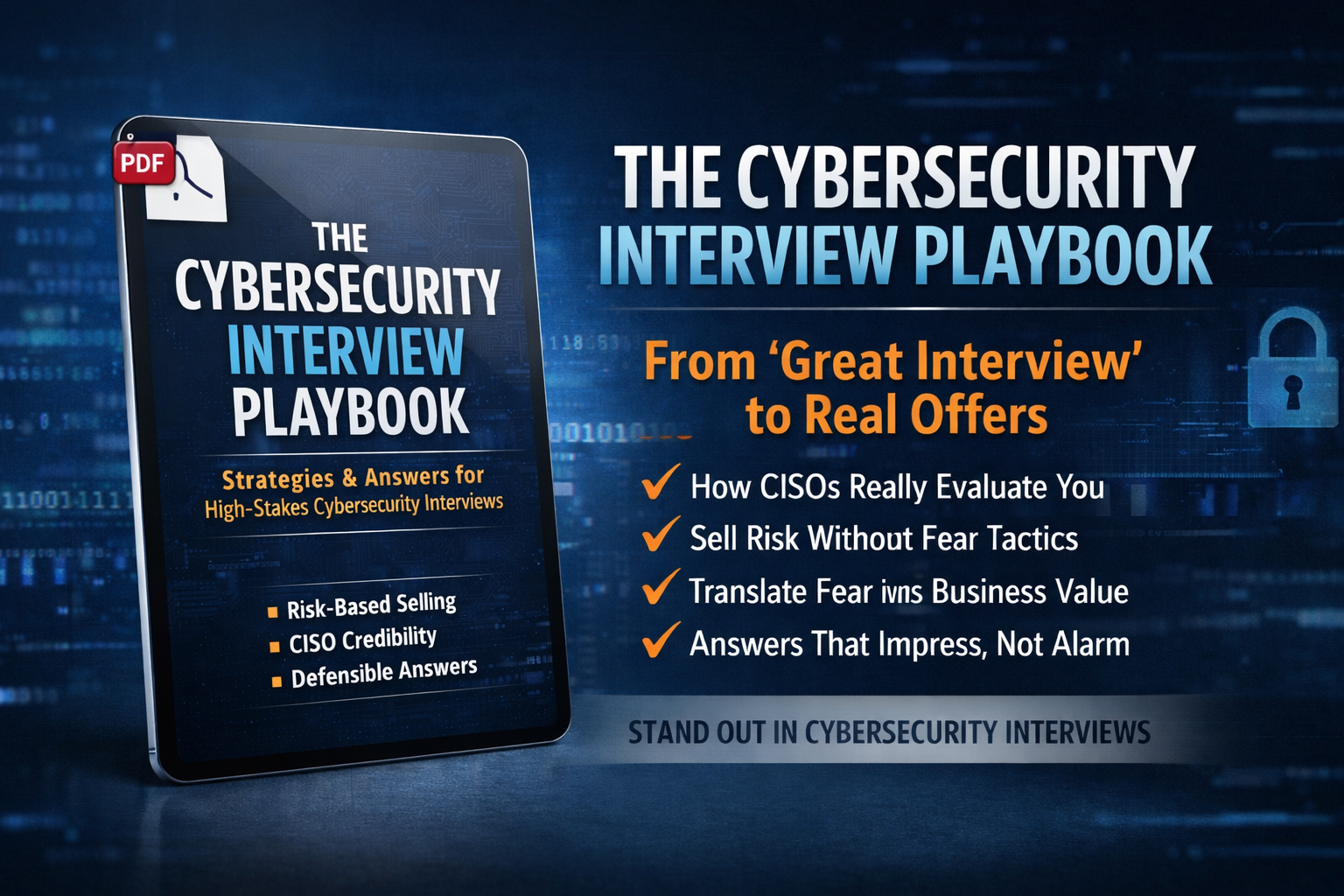 One-on-One Cybersecurity Interview Workshop