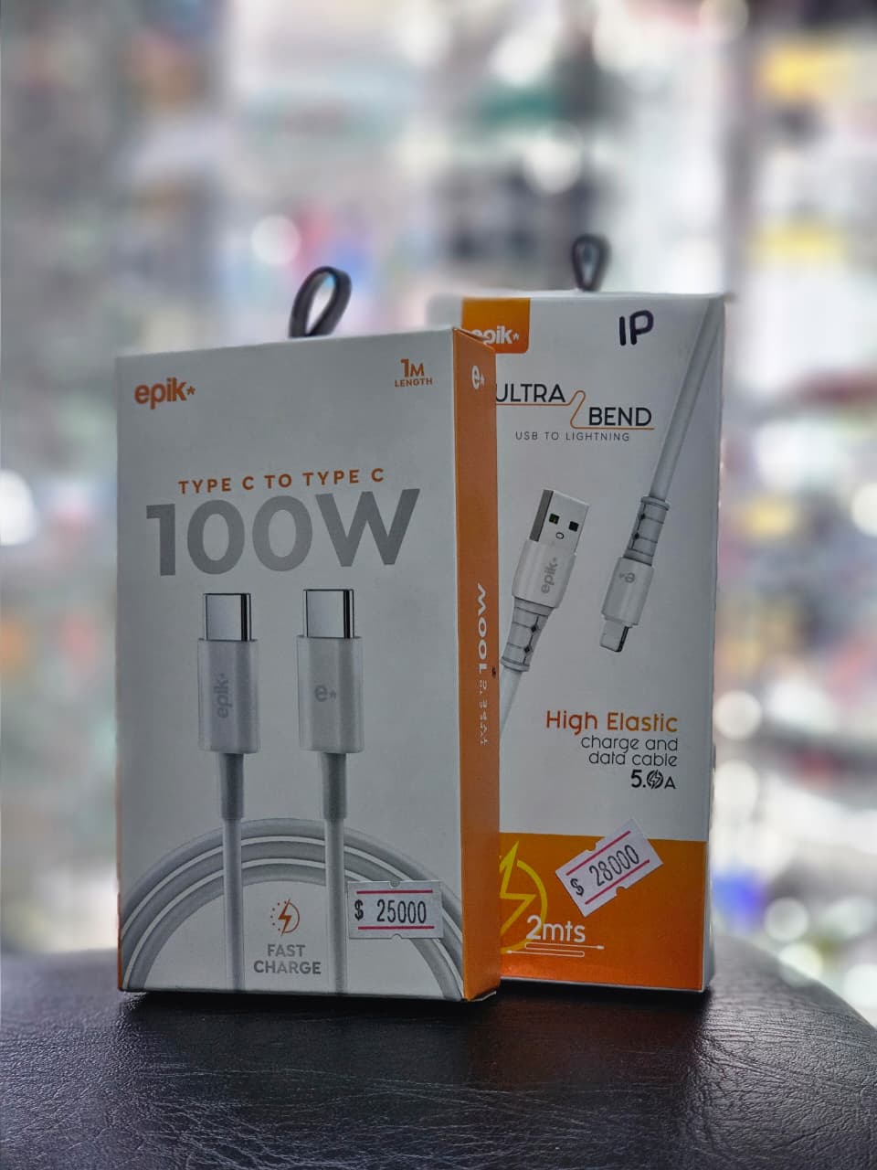 Cable USB Tipo C a Tipo C 100W