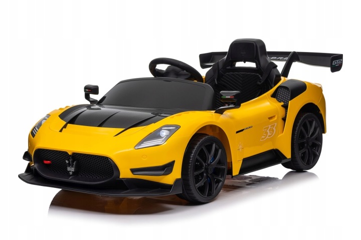 Pojazd Maserati MC20 GT2 Biały Panel audio i światła LED z miganiem