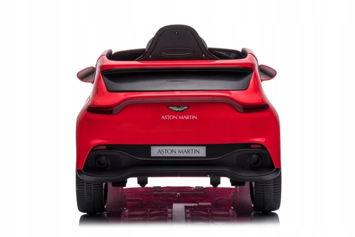 Aston Martin DBX na akumulator dla dzieci Biały + Pilot + EVA + Pasy LED