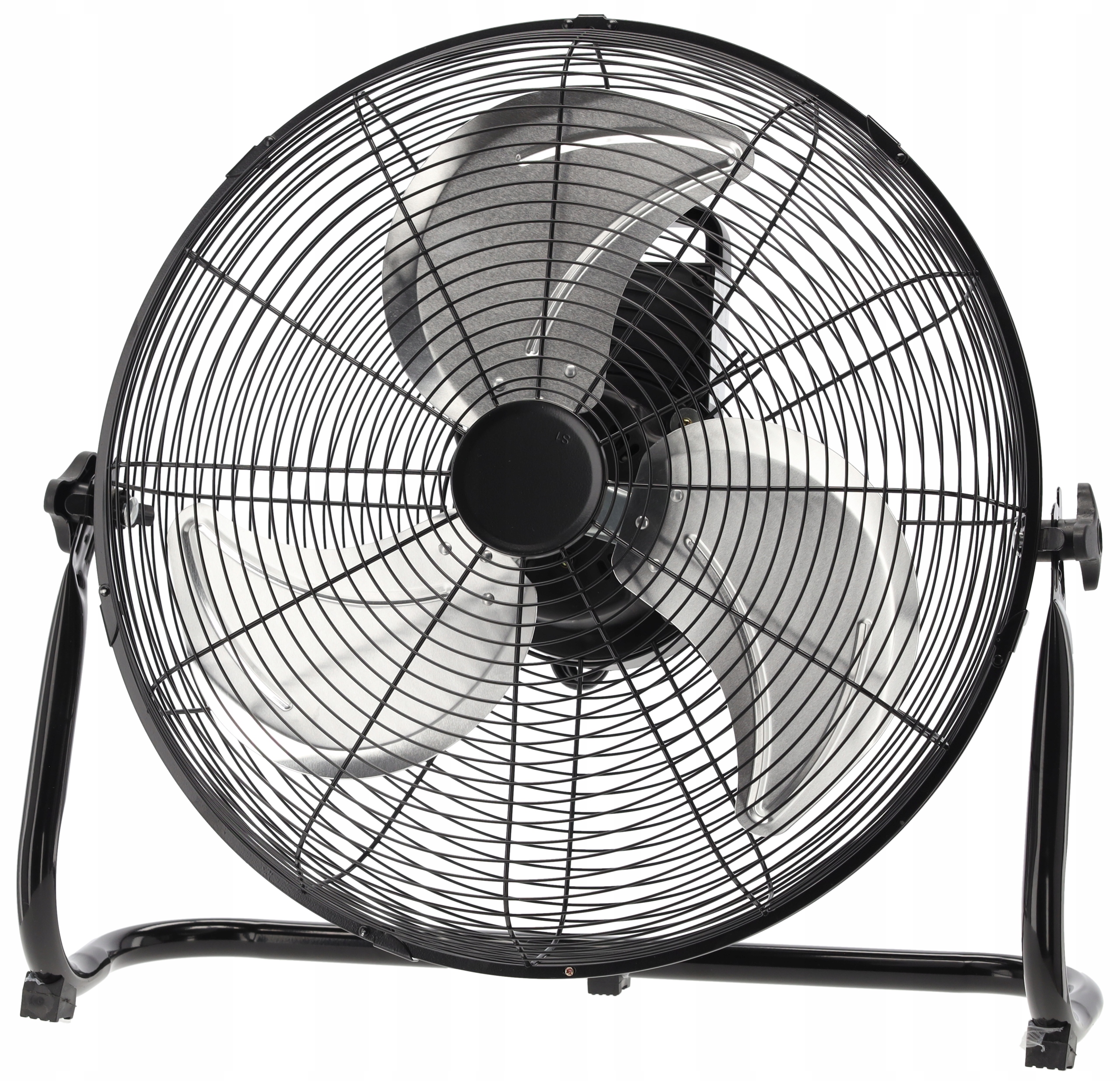 WENTYLATOR PODŁOGOWY CZARNY 70W WIATRAK STOJĄCY ŚREDNICA 50 CM