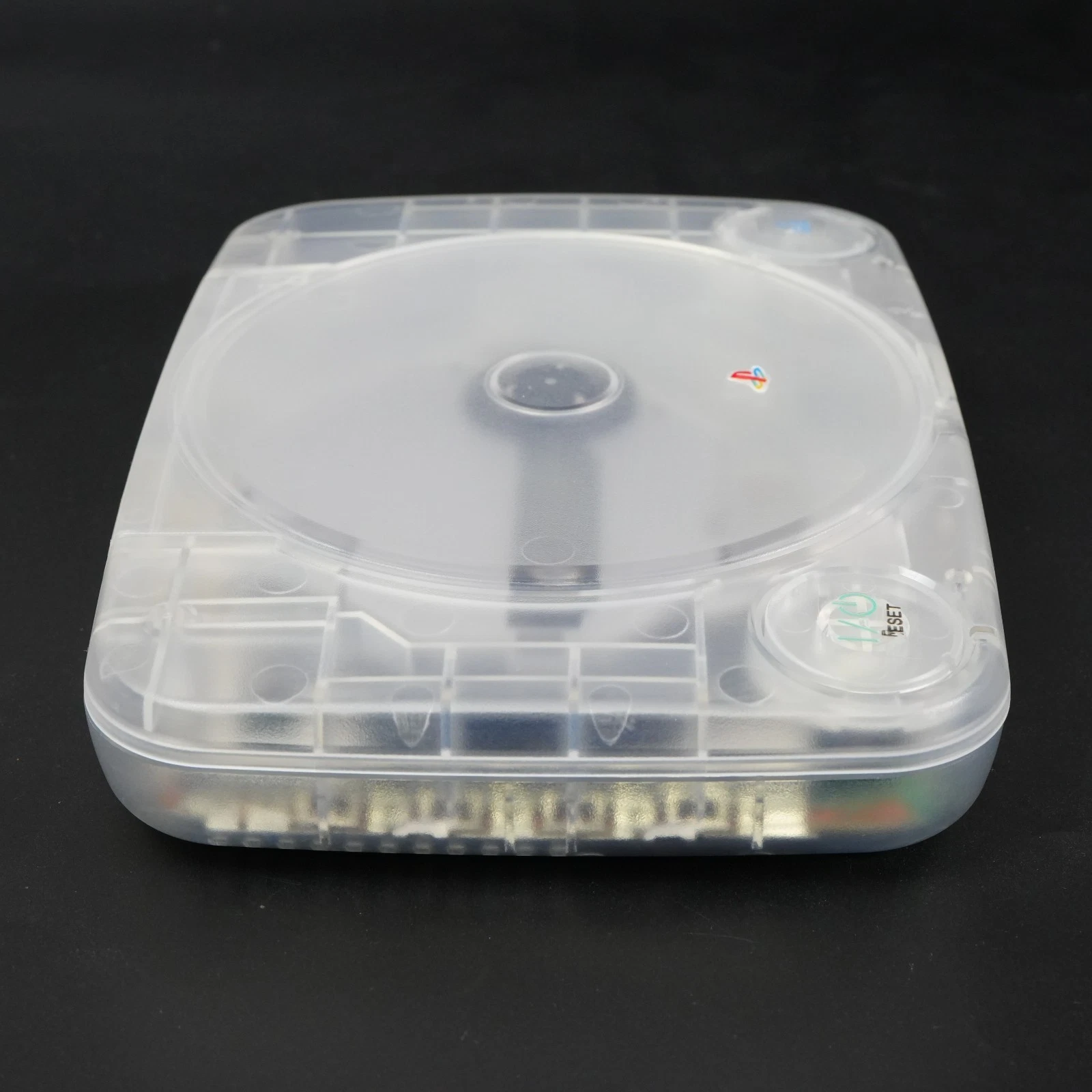 PS One (Crystal) - Modded with 1 crystal official controller