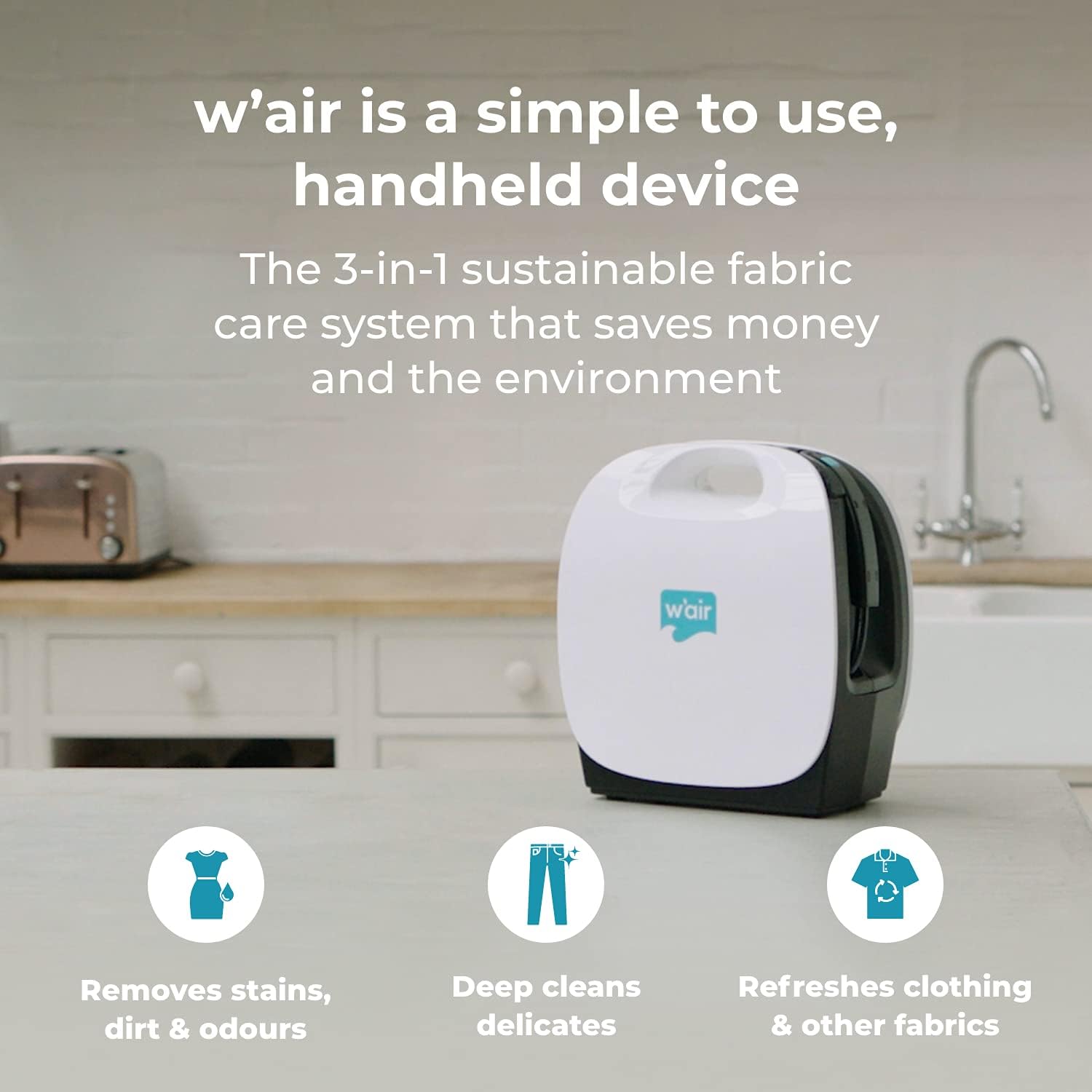 w'air Portable Fabric Care Washing Machine