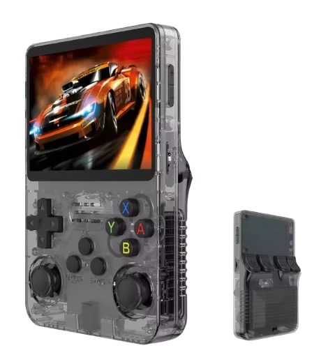 Grey - R36S Retro Handheld Video Game Console ARKOS