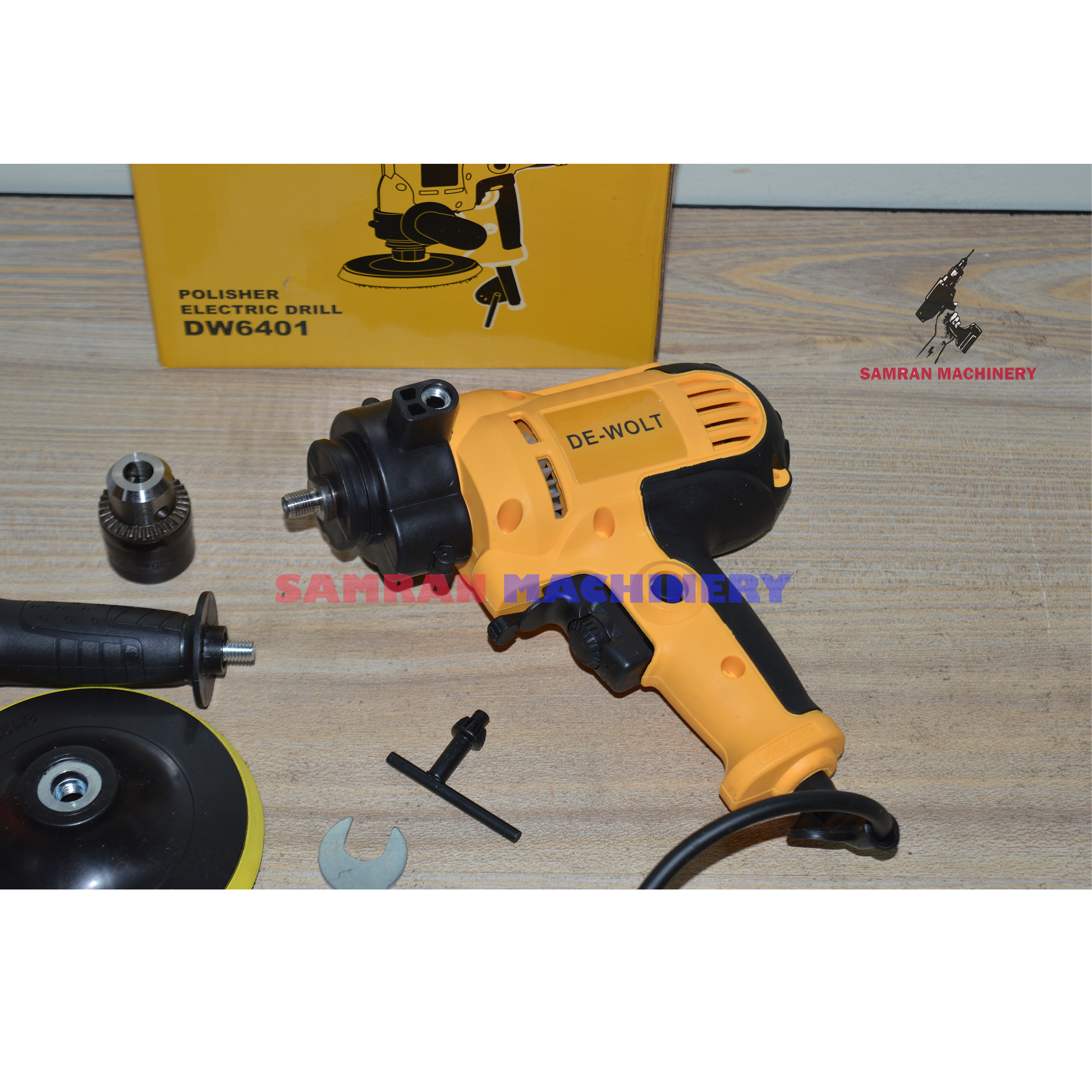 DEVOLT Car Polishing Machine Drill/Polisher Copper