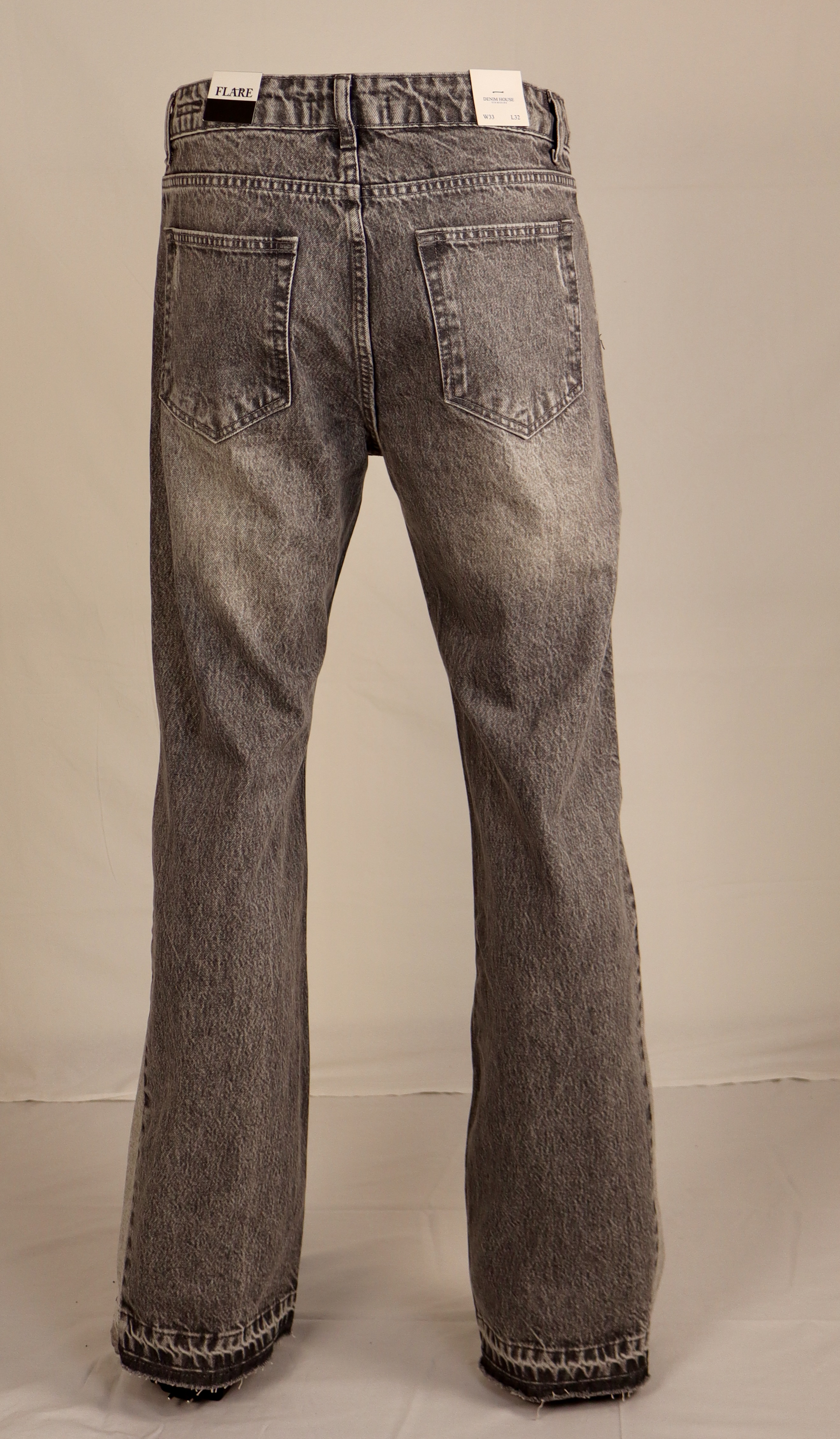 Vintage grijze jeans