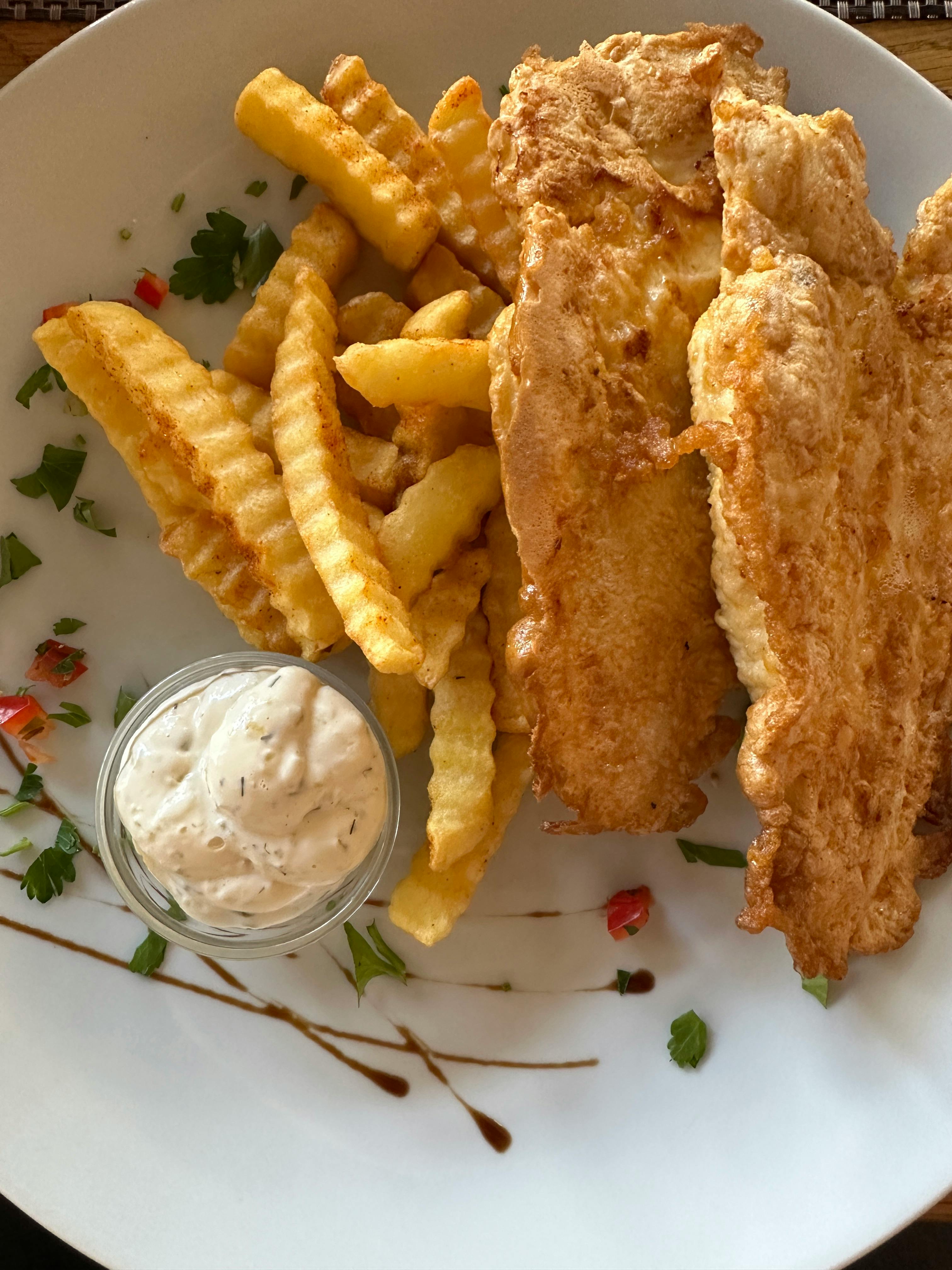 Chicken Tenders Dinner – Fish and Chips