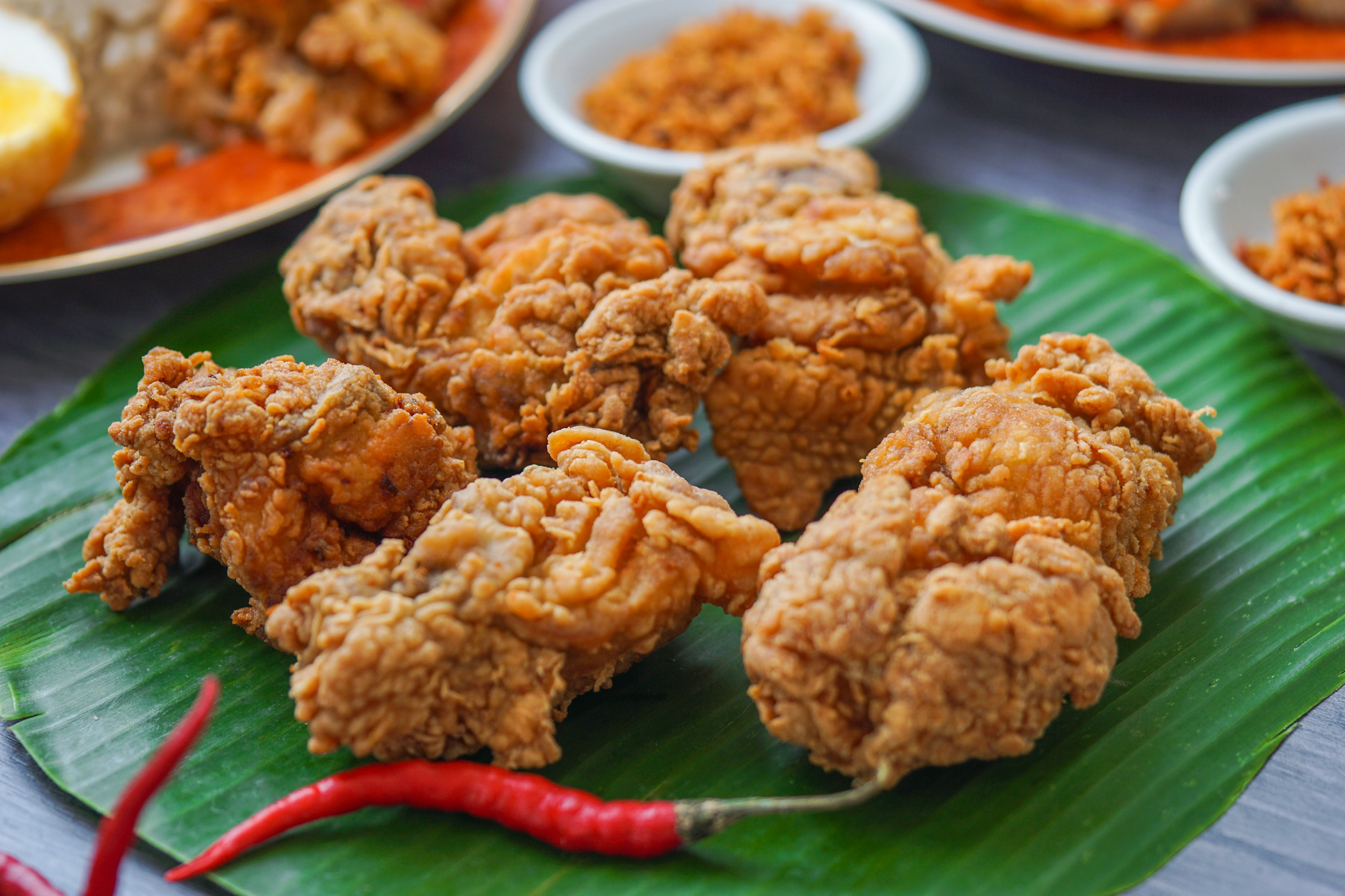 6 Piece Crispy Fried Chicken Dinner 