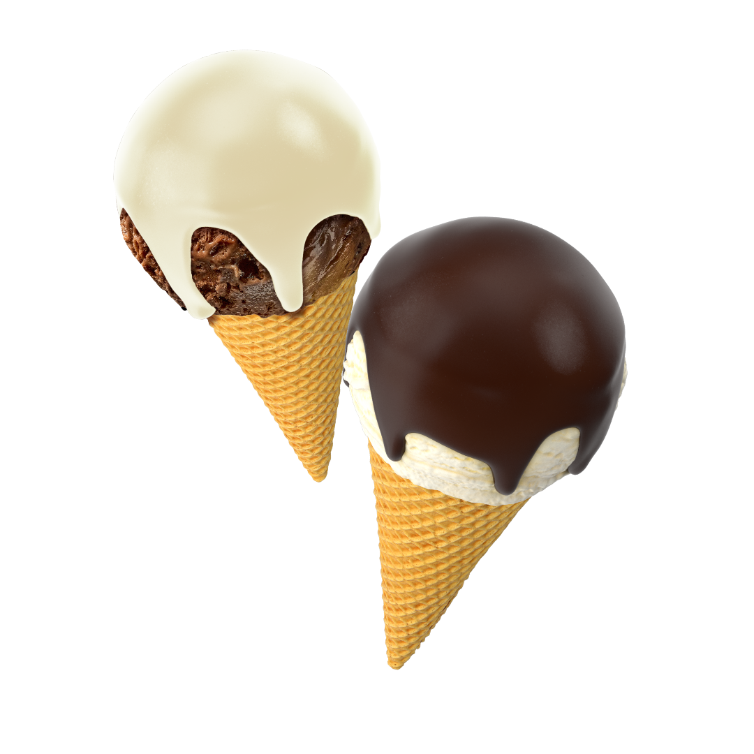 Conos de Helado Cubiertos