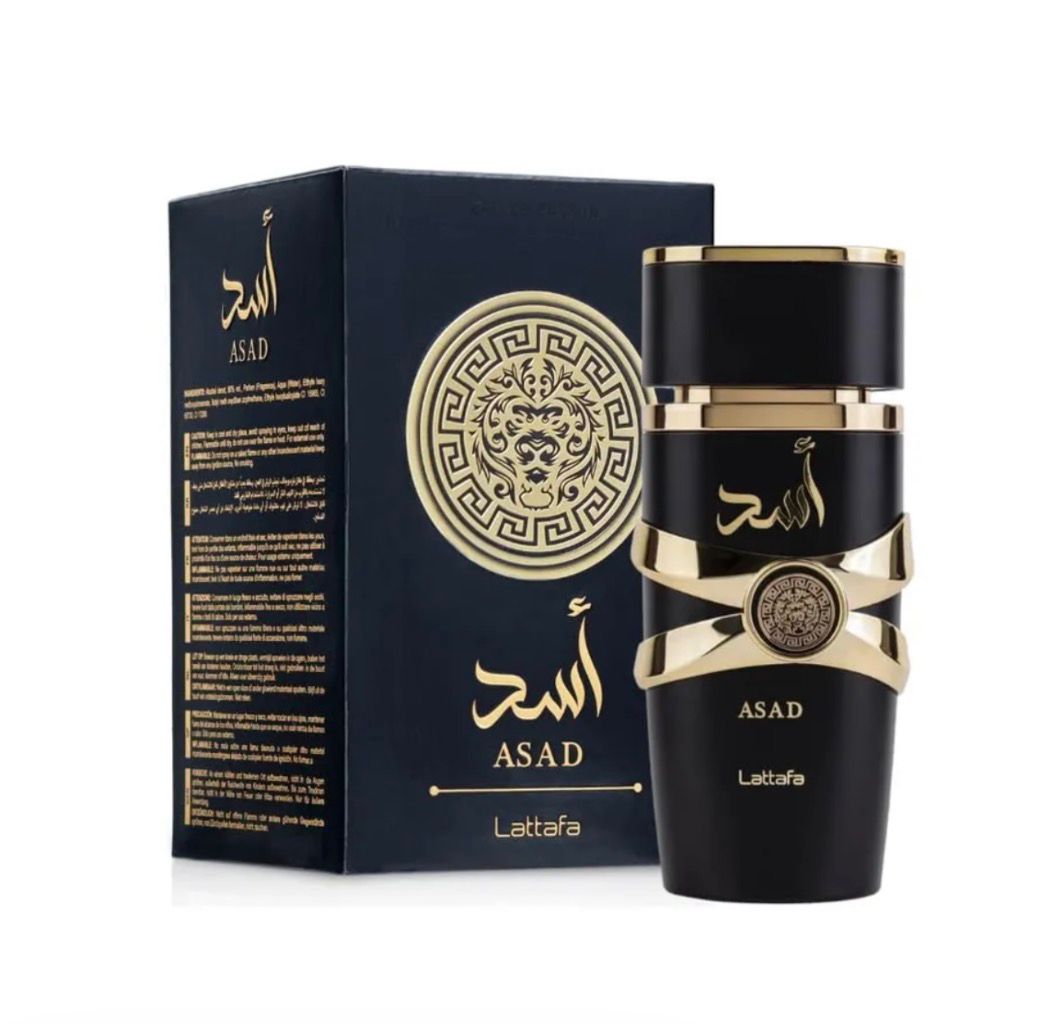 Lattafa Asad Black Eau de Parfum 100Ml