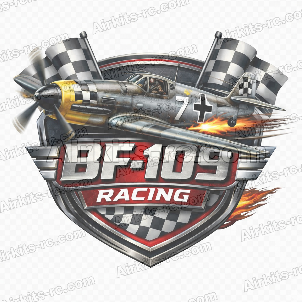 BF109 Racing Digital Art