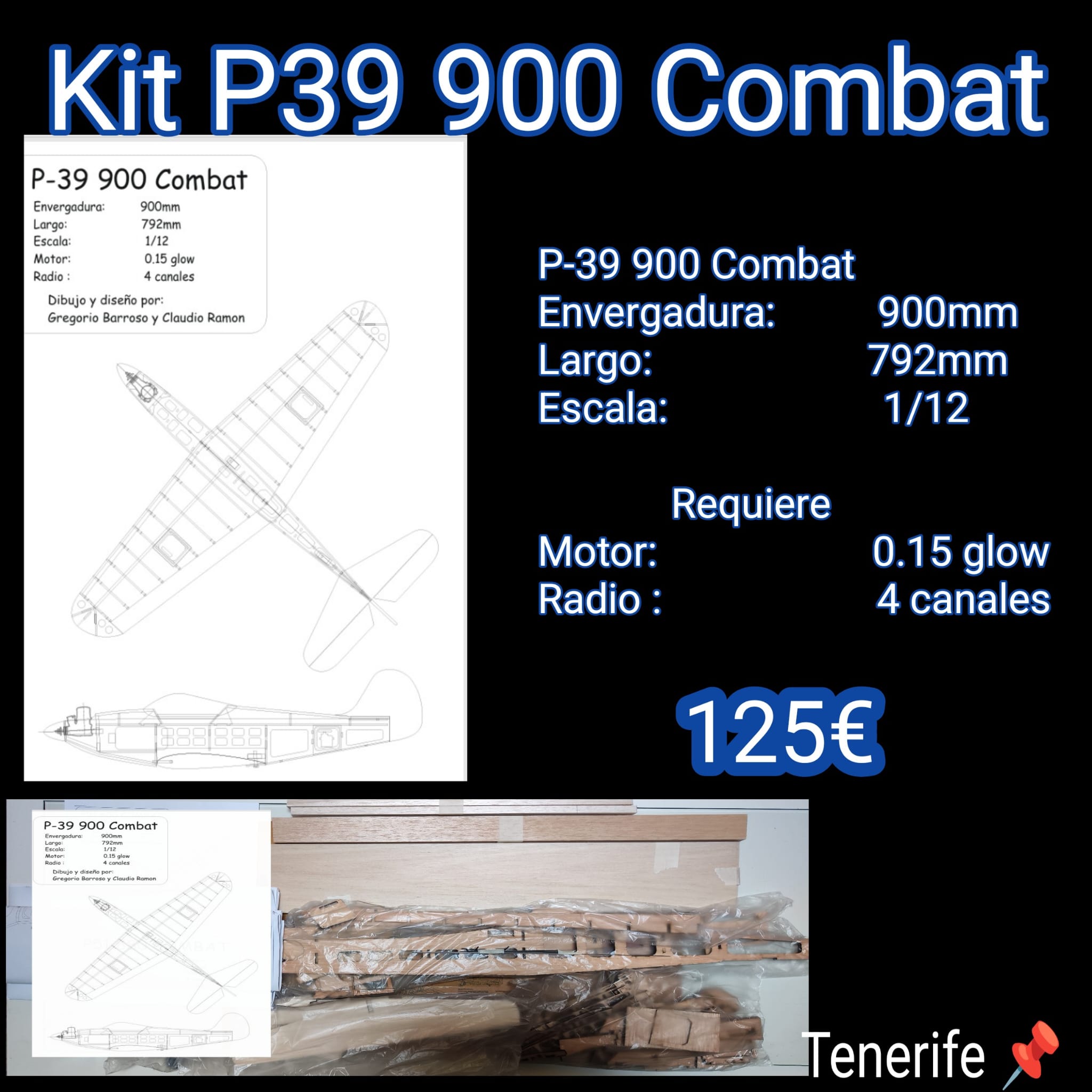 Kit P39 900 Combat