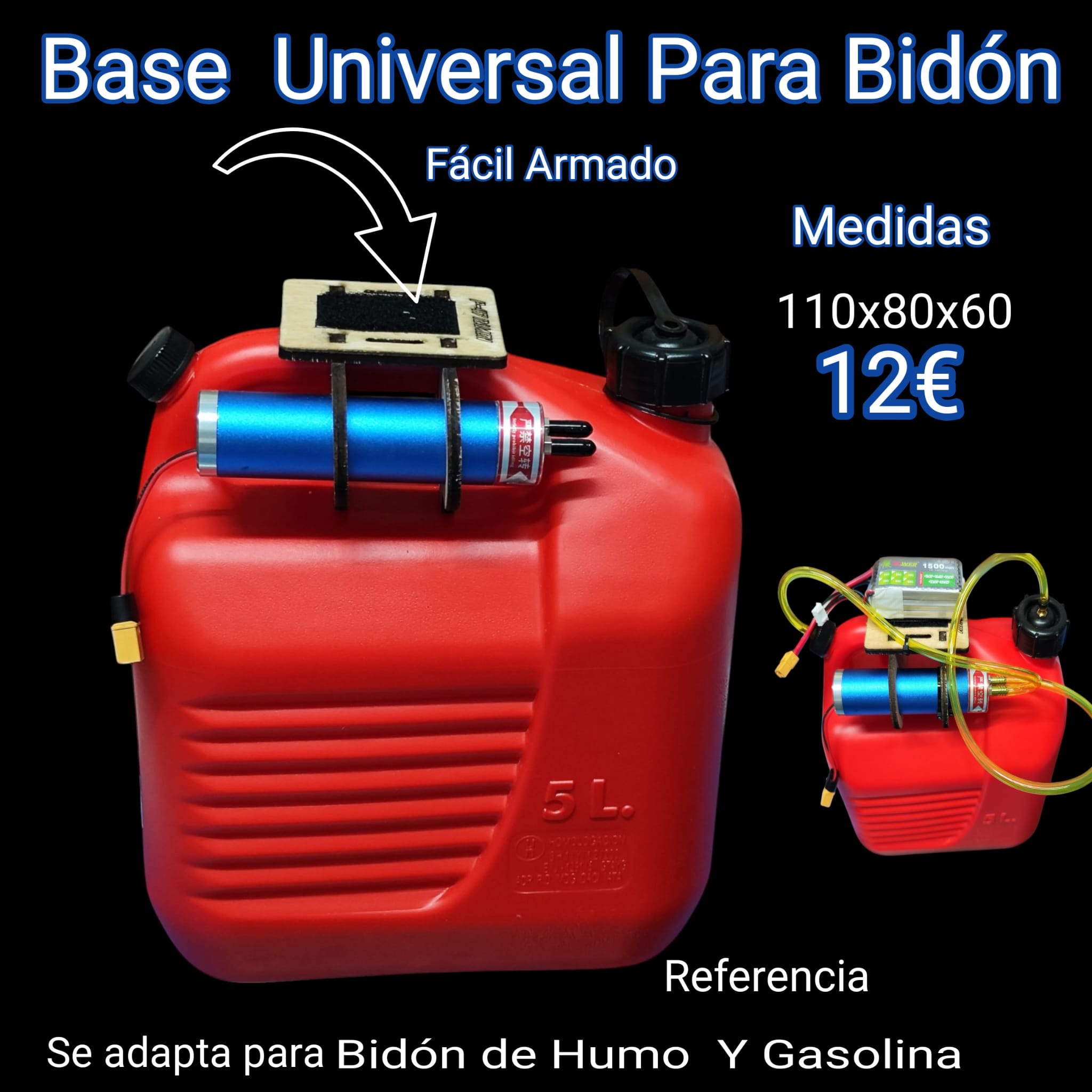 Base para bomba de Combustible Eléctrica