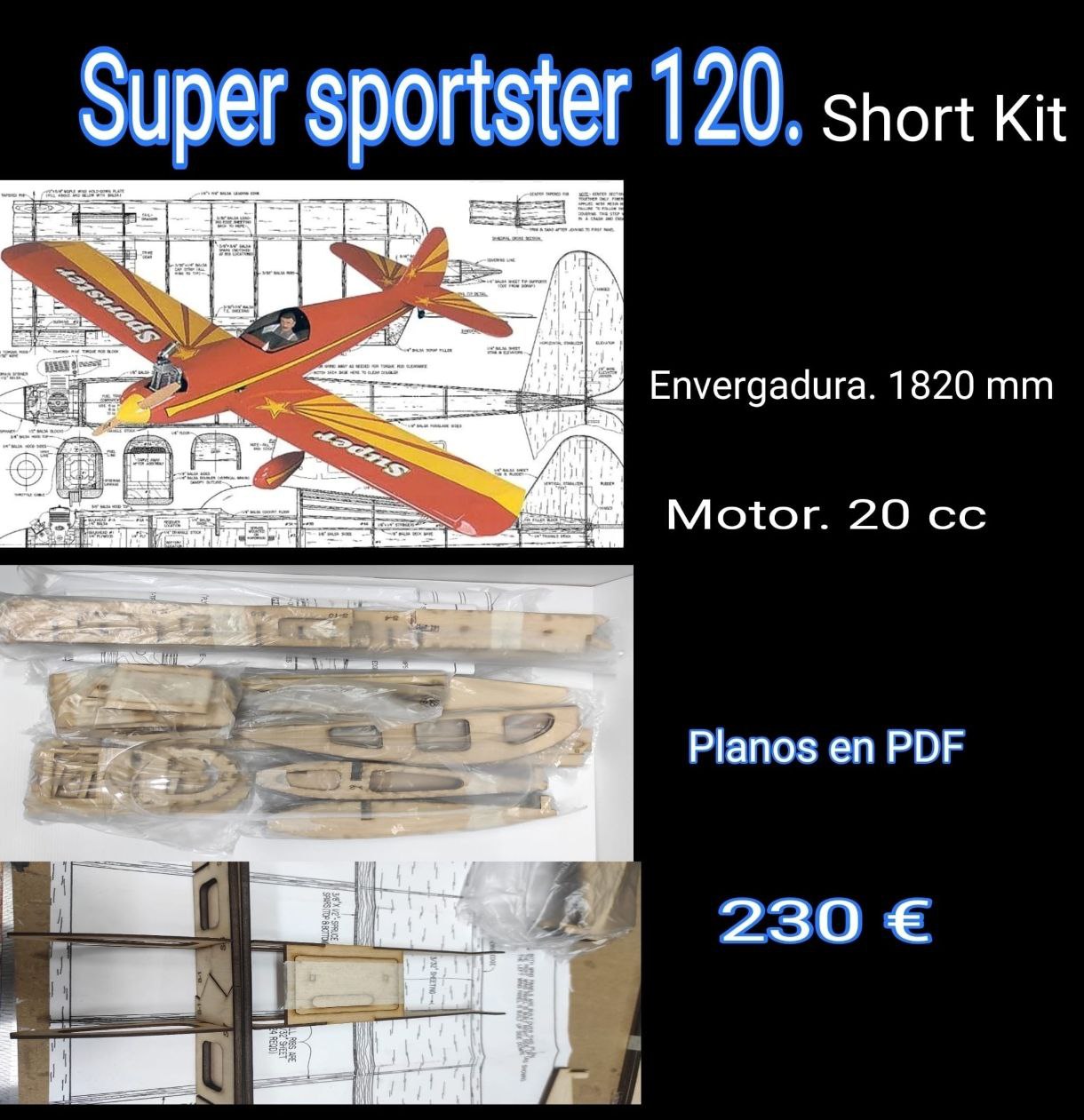 Super Sportster 120 Short Kit
