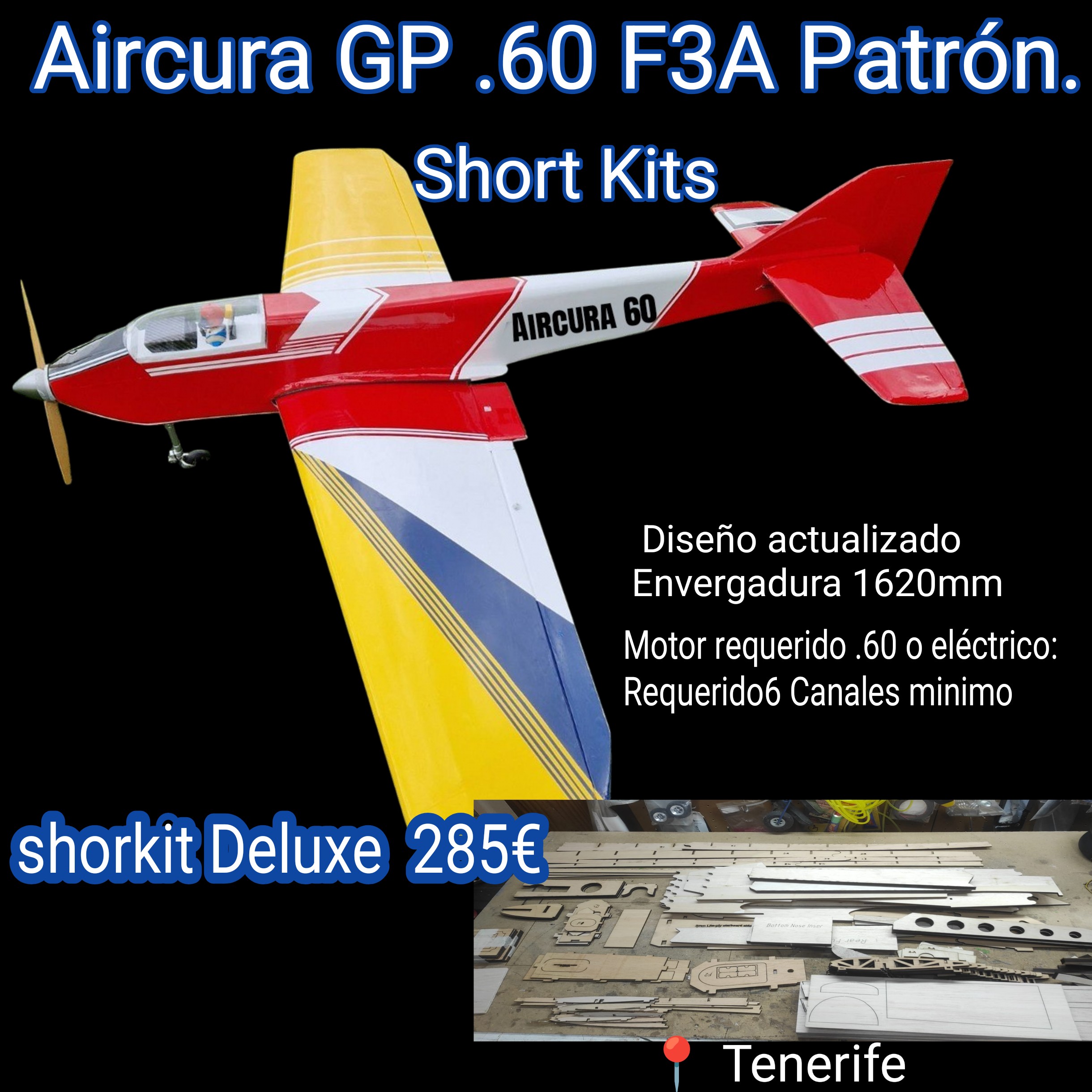 Aircura GP .60 F3A Patrón