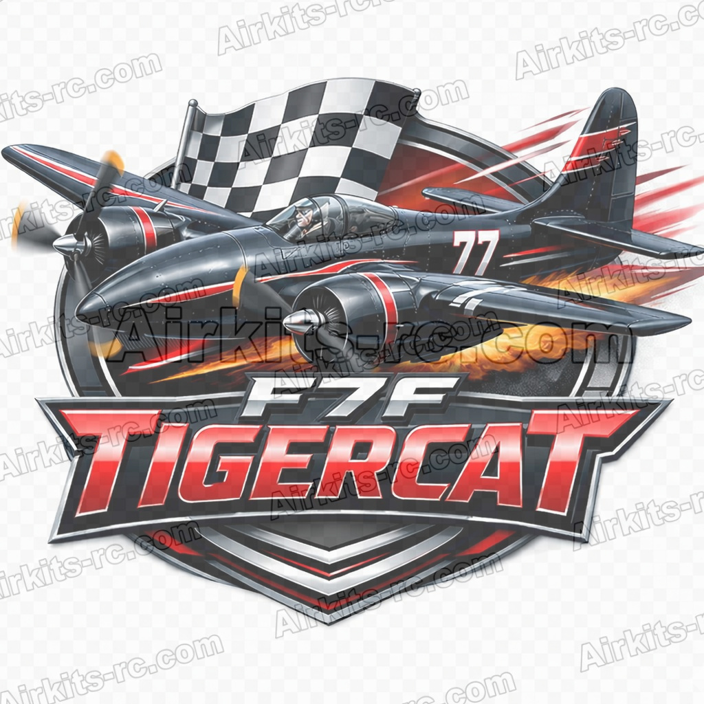 F7F Tigercat Ilustración Digital