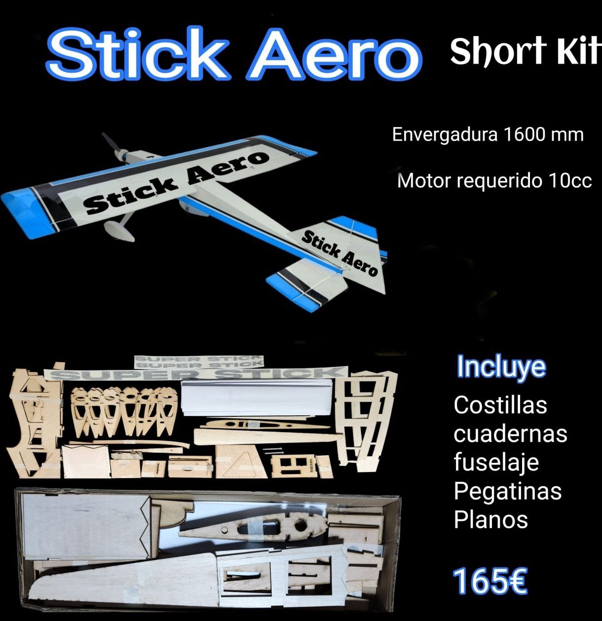 Stick Aero Short Kit