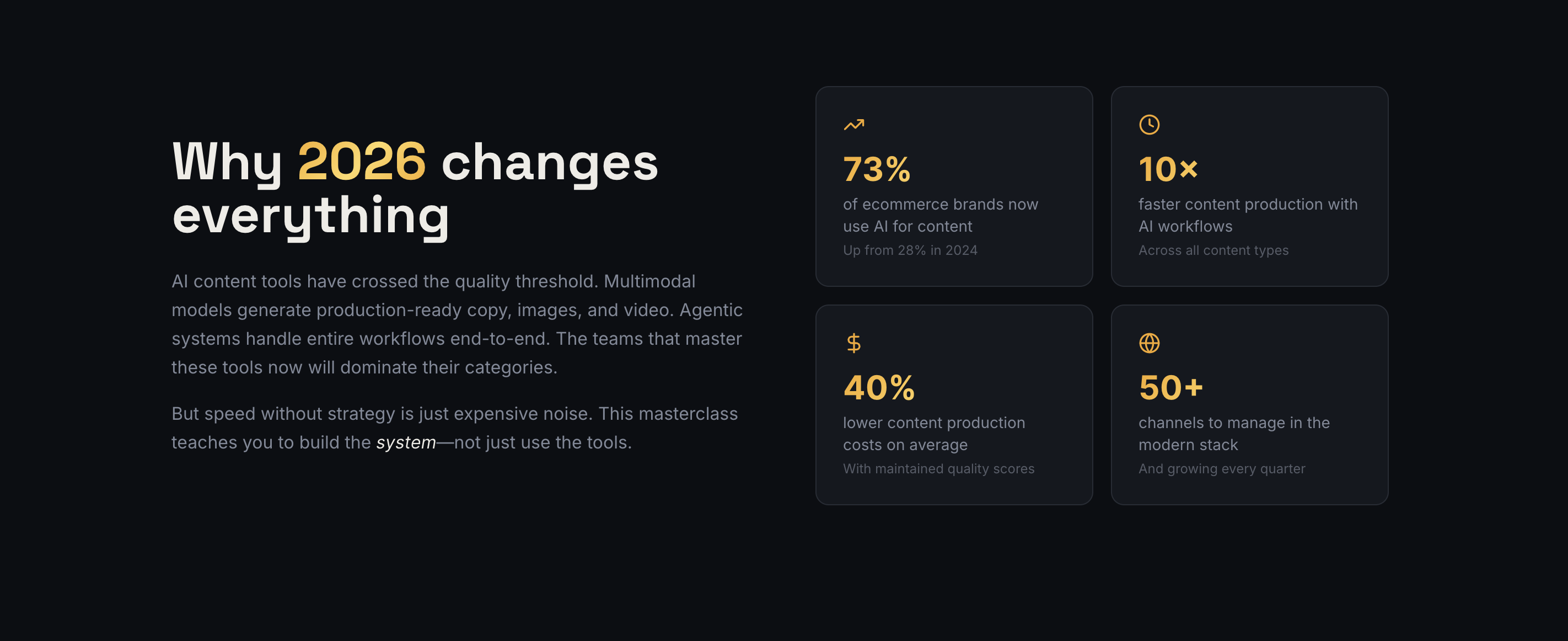 AI Content Creation Course