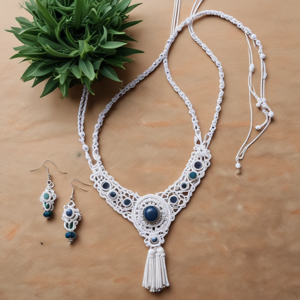 KIT de collar y aretes Lapislázuli