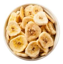 Plátano deshidratado natural