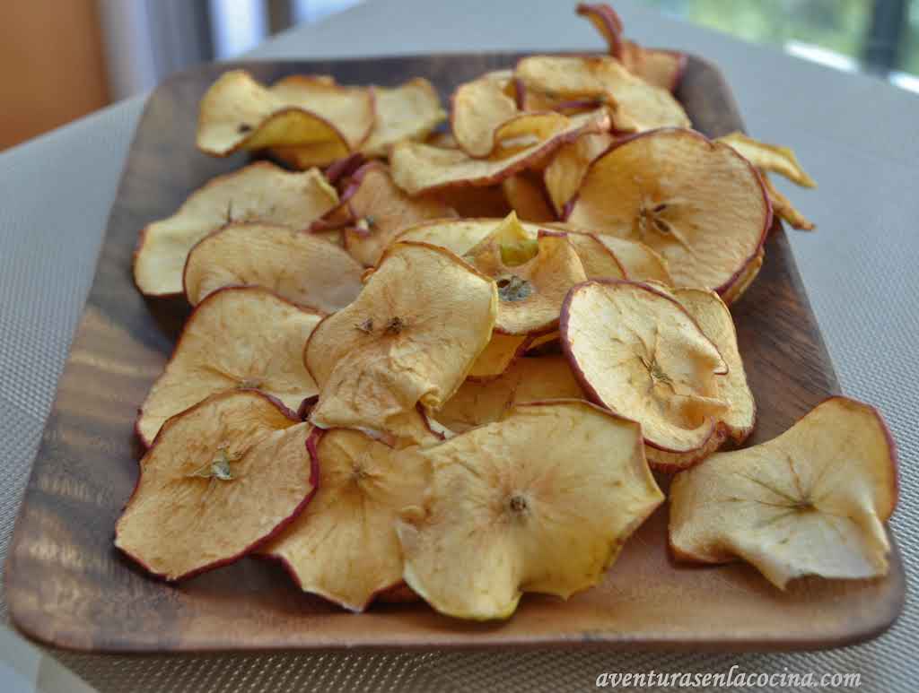 Manzana deshidratada
