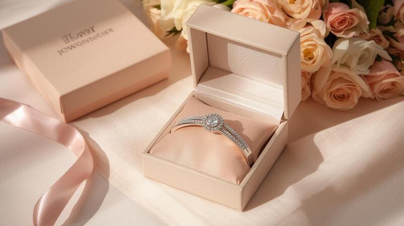 Anillo de compromiso de diamante