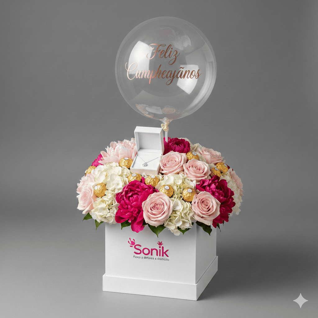 Sonik Box Floral de Cumpleaños