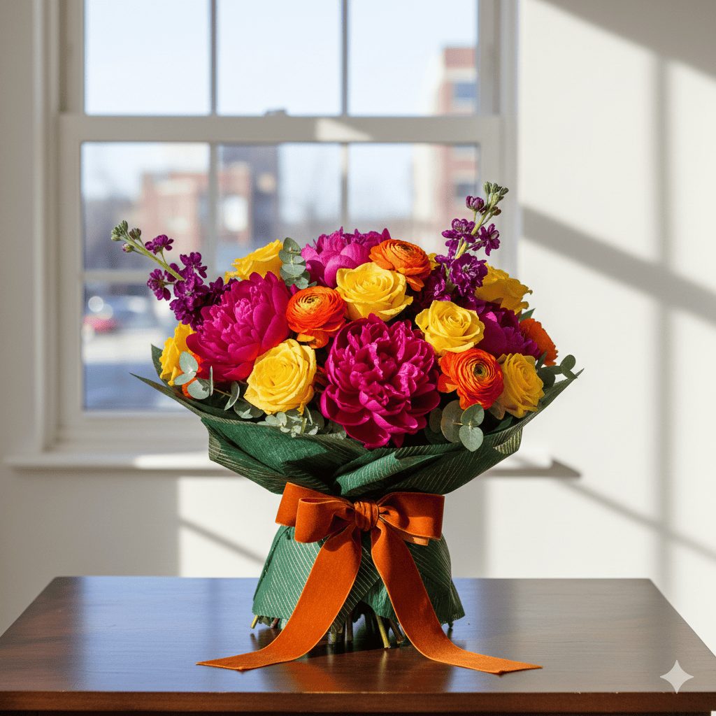 Ramo de Flores Vibrantes