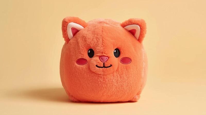 Almohada Gatito Suave