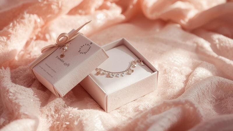 Pulsera de dijes dorada