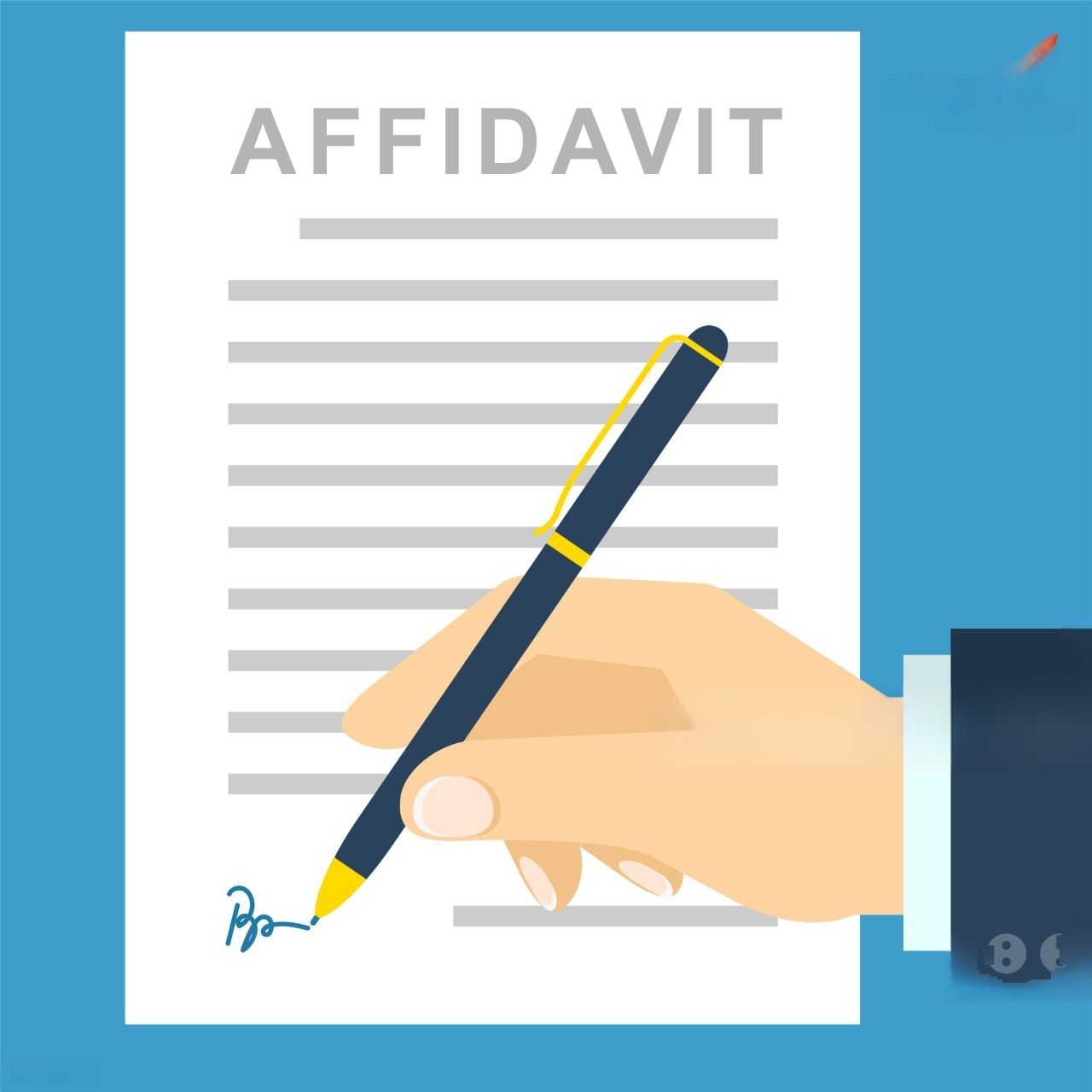 Affidavit Template Kit  USA Format/ Editable Document
