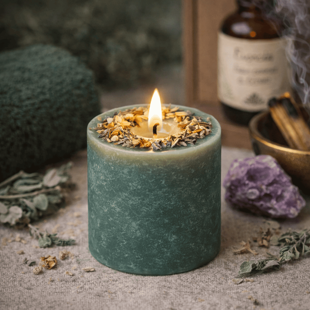 Vela aromática cedro