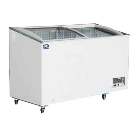 47" Chest Freezer Glass Sliding Lids 10.6 CuFt Cold Zone CZ-F10.60CG