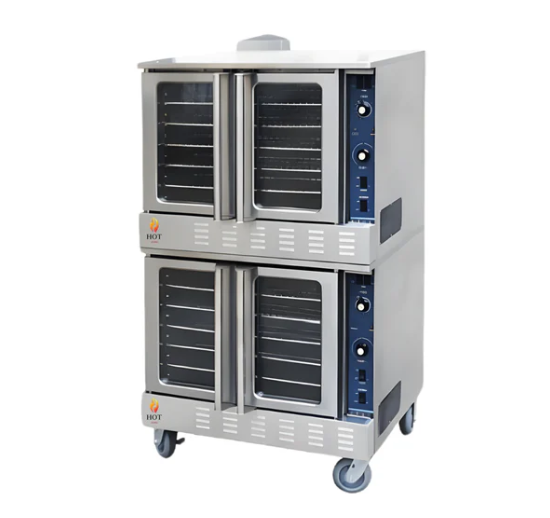 240V Double Electric Convection Oven Hot Zone HZ-COE-240-2