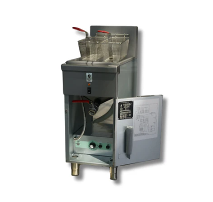 50 lbs. Capacity Electric Deep Fryer, 208v Or 240v, Single Or Three Phase, Hot Zone HZ-EF50