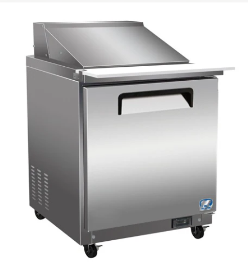 29" 1 Door Sandwich/Salad Prep Table Cooler Cold Zone CZ-29ST-1D