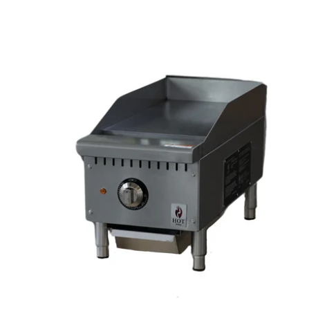12" Countertop Manual Gas Griddle NG or LP Hot Zone HZ-G12-M