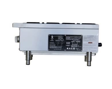 12" 2 Burner NG or LP Countertop Hot Plate, Hot Zone 50,000 BTU HZ-HP12-M