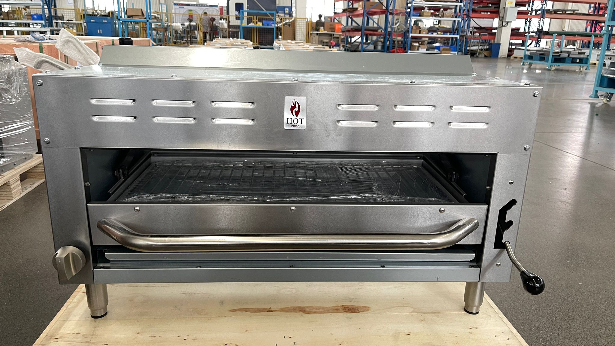 36" 33,500 BTU Salamander Broiler & Cheese Melter Hot Zone NG or LP Gas HZ-SM36